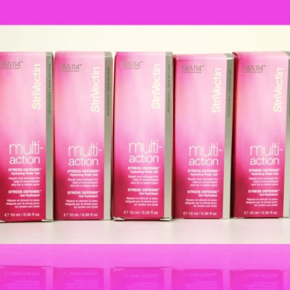 5 StriVectin Multi-action STRESS DEFENSE Hydrating Water Gel Moisturizer Lotion